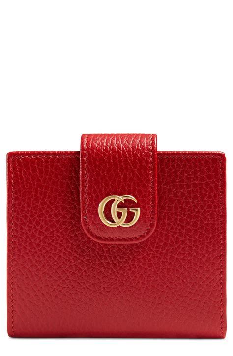 red wallet gucci|Gucci red wallet women.